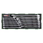 Toptul 16 Pce 15° Offset Pro-Line Combination Spanner Set - Metric