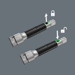 Wera 8796 Flexible-Lock Extension With Free-Turning Sleeve Short 1/2