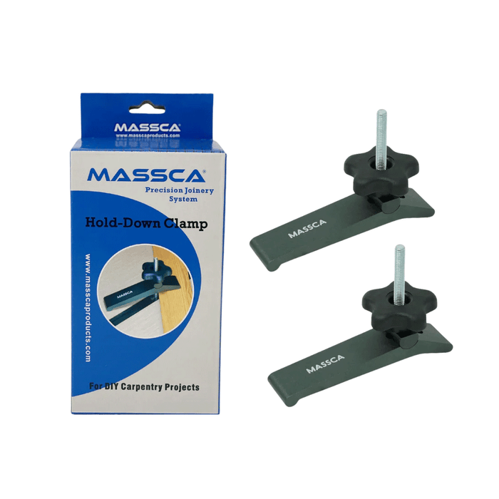 Massca Heavy Duty Hold-Down Clamps, 2pk