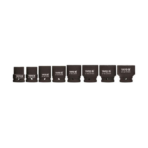 Yato Europe Impact Socket Set 8 Pce 3/4