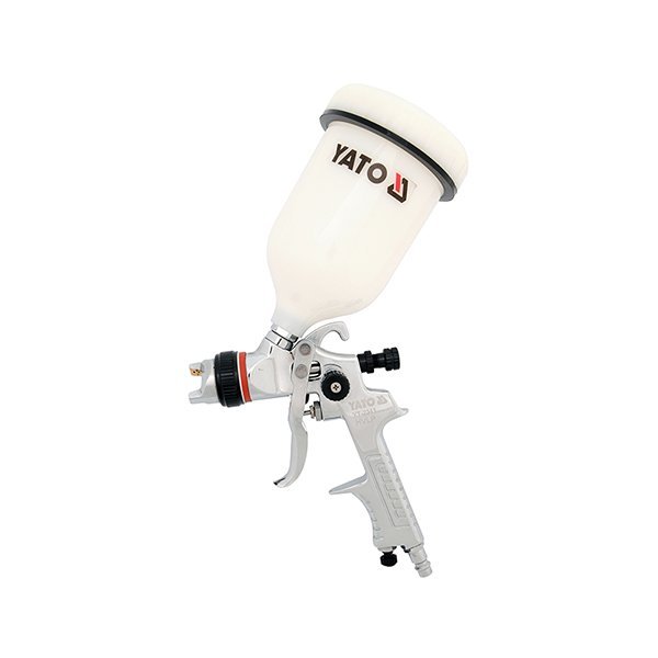 Yato Europe Spray Gun With Fluid Cup HVLP 600ml 1.5mm Nozzle