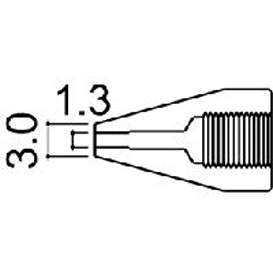 Hakko 1.3x3.0mm Desolder Nozzle for H815