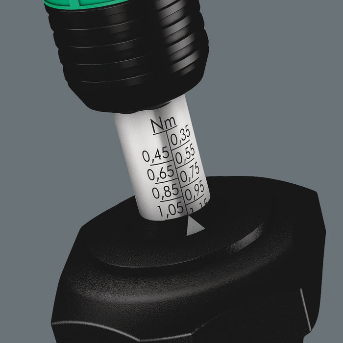 Wera 7445/46/47 Kraftform Torque Screwdriver Set 2.5-55.0 In.LBs. 27 Pce 350451