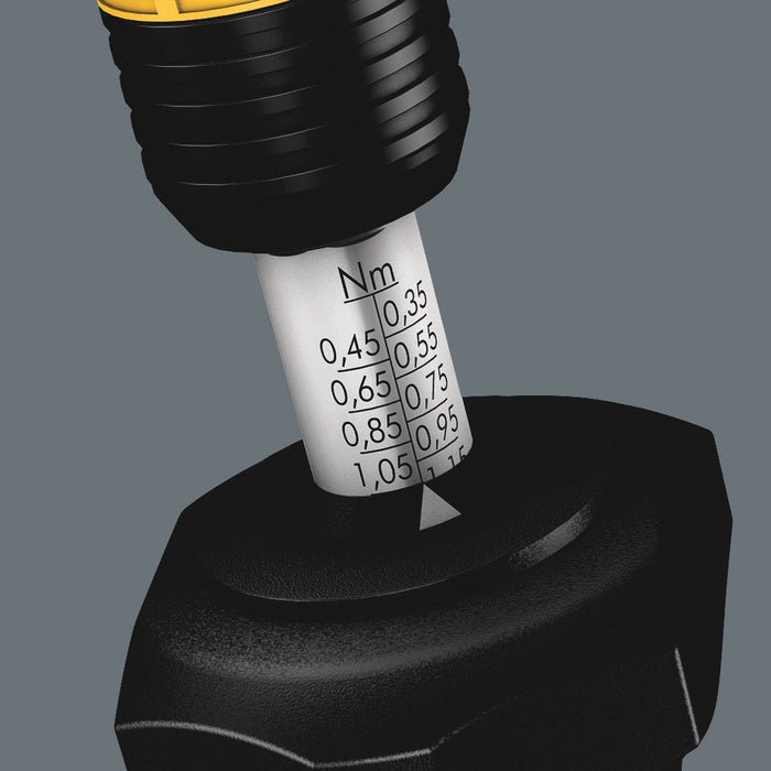 Wera Series 7400 ESD Adjustable Torque Screwdriver 0.3-1.00 Nm 074782