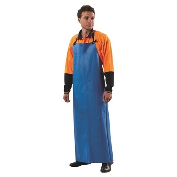 Pro Choice Safety PVC Apron 90Cm X 120Cm Blue