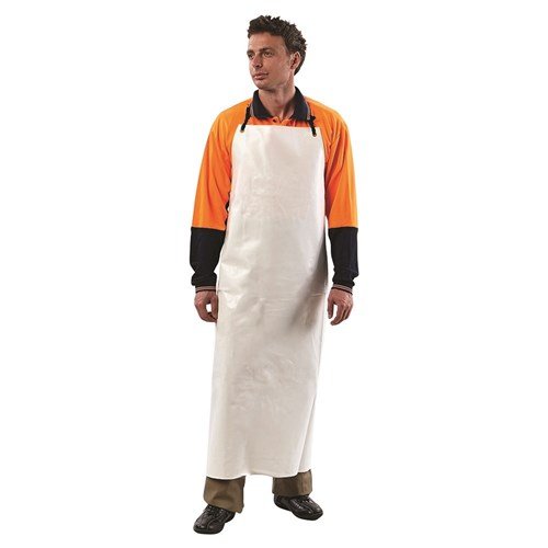 Pro Choice Safety Pvc Apron 90Cm X 120Cm White