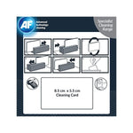 AF Cardclene ATM & POS Magnetic Head Cleaning Presaturated Cards 20pk