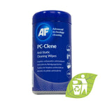 AF PC-Clene Anti Static Cleaning Wipes Tub of 100