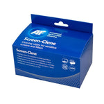 AF Screen-Clene Individual Screen Cleaning Wipes, Box of 100