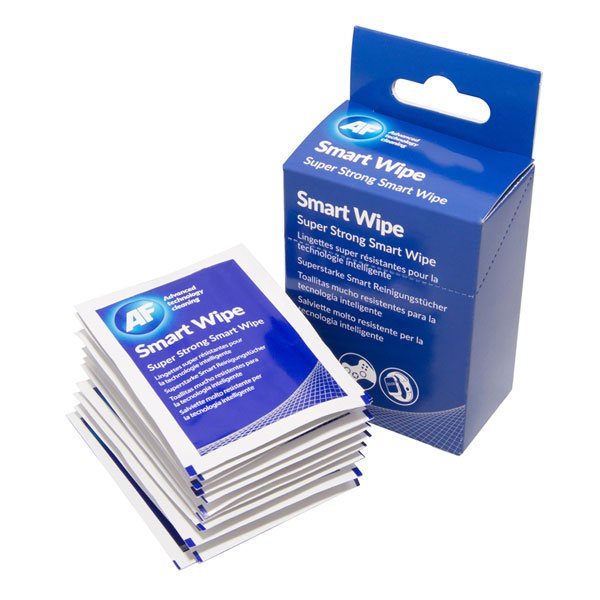 AF Smartwipes Screen & Glass Cleaning Box of 10