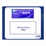 AF Safepads IPA Impregnated Cleaning Pads, 100 Pack