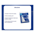 AF Ultraclene - 10 Pairs of Wipes (Wet & Dry) + Cleaning Card
