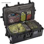 Pelican 1615TRVL Air Travel Case - Black - With Organisers (828 x 467 x 280mm)