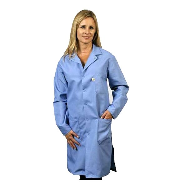 Anti-Static Lab Coat Blue