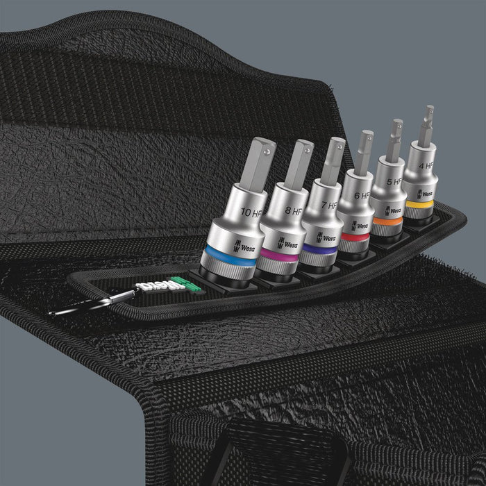 Wera Belt In-Hex-Plus Bit Socket Set With Holding Function 1/2