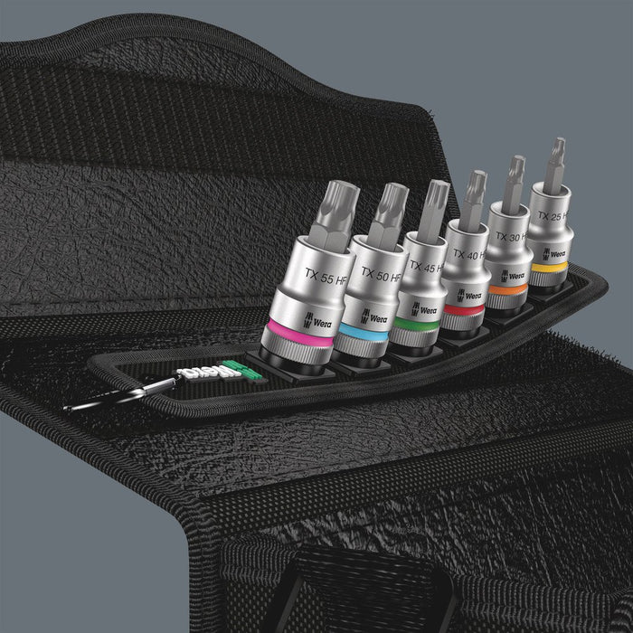 Wera Belt TorxÂ® Bit Socket Set With Holding Function 1/2