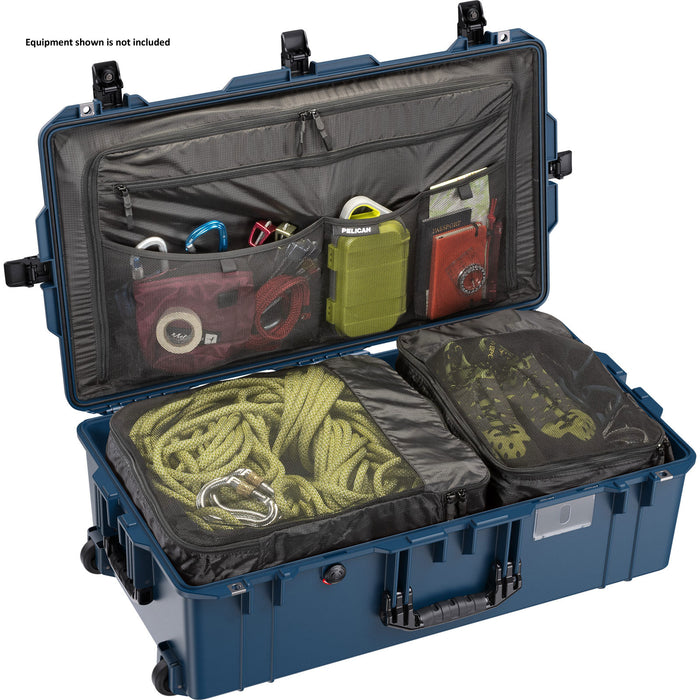 Pelican 1615TRVL Air Travel Case - With Organiser - Indigo (275 x 394 x 270mm)