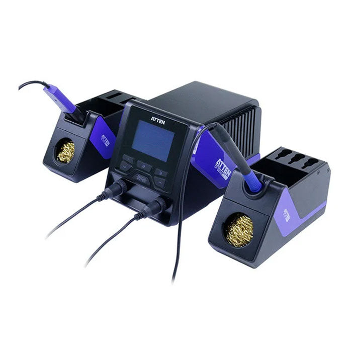 Atten GT‐6200 2-Tool Intelligent Rework Station with Electric Tweezers