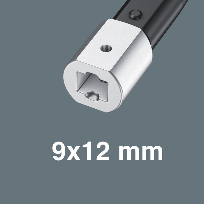 Wera Torque Wrench 10-50 Nm For 9x12mm Insert Tools 075652