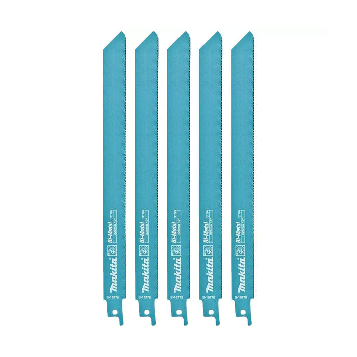 Makita Reciprocating Saw Blade Bi-Metal 225mm - 14Tpi (5Pk)