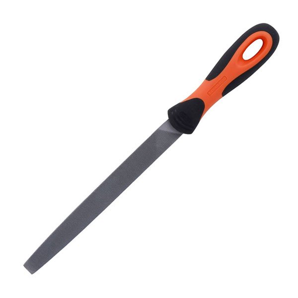 Bahco Flat File, Smooth Cut, Ergo Handle