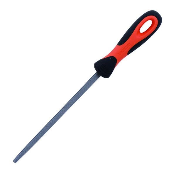 Bahco Square File, Second Cut, Ergo Handle