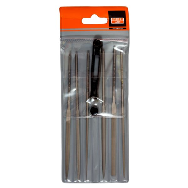 Bahco 6pc 150mm Needle File Set, Smooth Cut