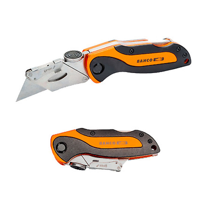Bahco Sports Foldable Utility Knives with Aluminium Handle