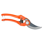 Bahco Bypass Secateurs with Pressed Steel Handle & Angled Cutting Head