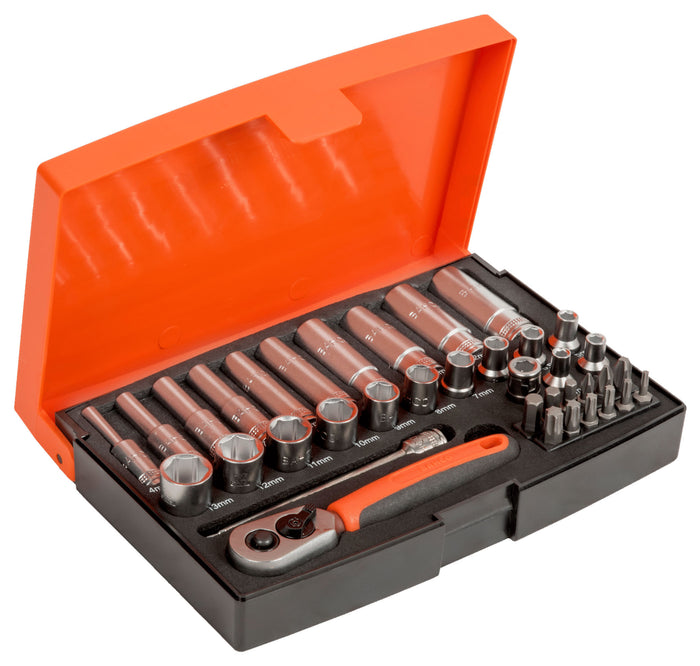 Bahco SL25L 37 Pce 1/4