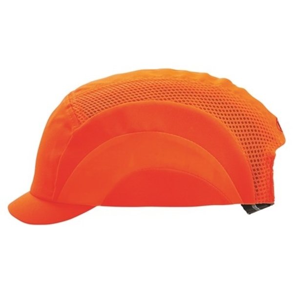 Pro Choice Safety Bump Cap - Micro Peak Fluro Orange