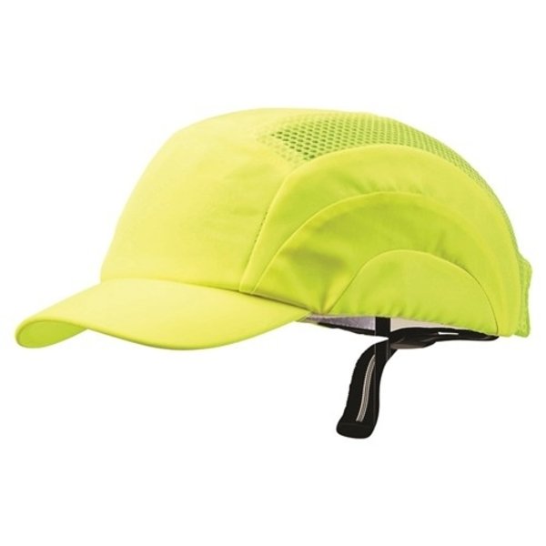 Pro Choice Safety Bump Cap - Short Peak Fluro Yellow