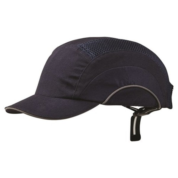 Pro Choice Safety Bump Cap - Short Peak Navy