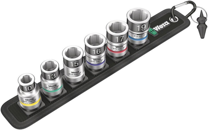 Wera Belt Socket Set With Holding Function 1/2