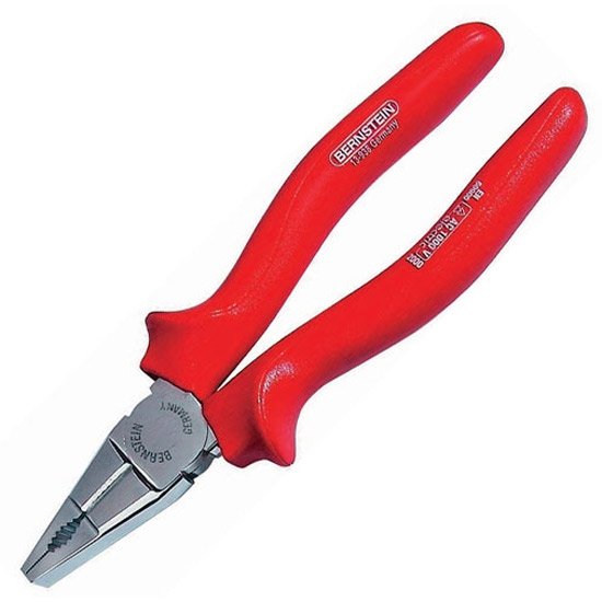 Bernstein Combination Plier with Wire Cutter, 180 mm