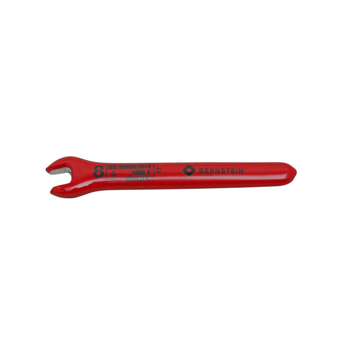 Bernstein Single-Ended Open-Jaw Wrench, 8.0 mm
