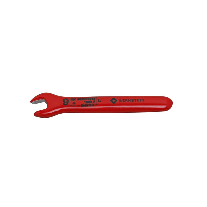Bernstein Single-Ended Open-Jaw Wrench, 9.0 mm