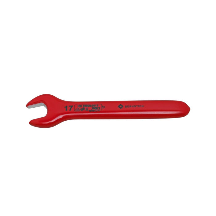 Bernstein Single-Ended Open-Jaw Wrench, 17.0 mm