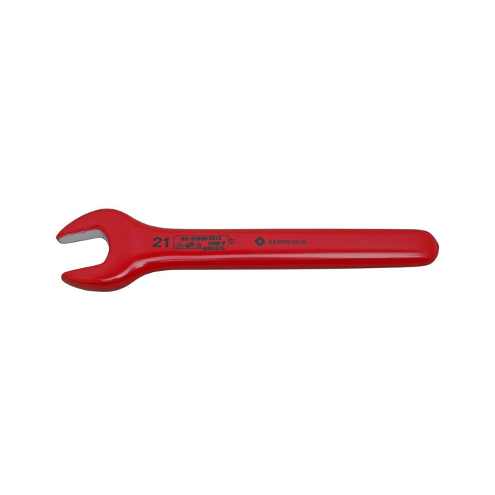 Bernstein Single-Ended Open-Jaw Wrench, 21.0 mm