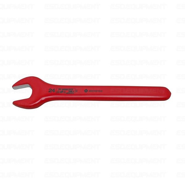 Bernstein Single-Ended Open-Jaw Wrench, 24.0 mm