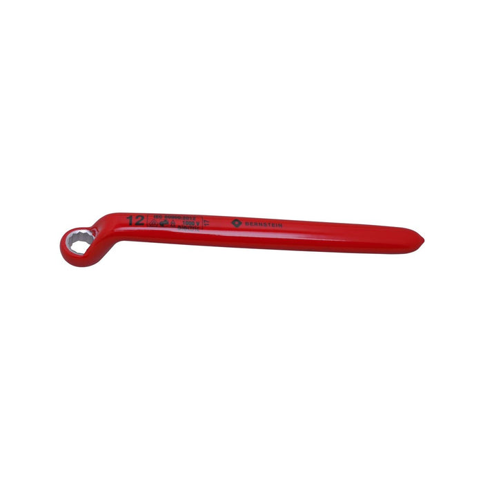 Bernstein Single-Ended Ring Wrench, 12.0 mm, Chrome Vanadium