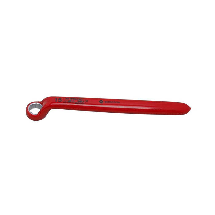 Bernstein Single-Ended Ring Wrench, 19.0 mm, Chrome Vanadium