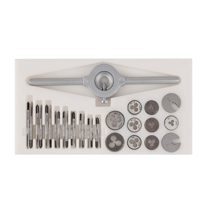 Bernstein Miniature Tap and Die Set, 31-Pieces