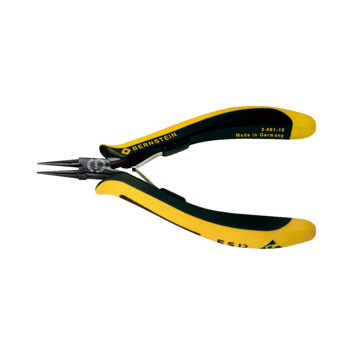 Bernstein ESD EUROline Round Nose Pliers 130mm