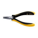 Bernstein Flat Nose Plier, 10 mm Head Width, Short Plain Jaw