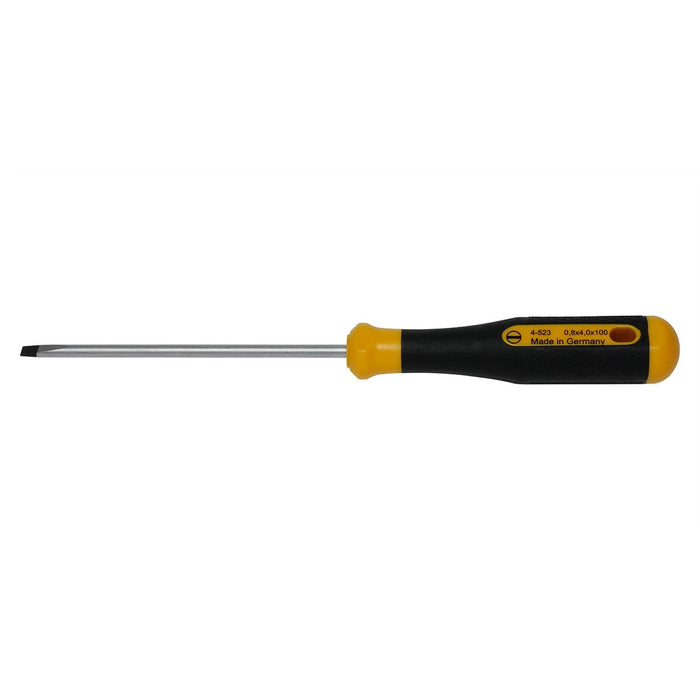 Bernstein Electrician's Slot Screwdriver, 100 x 4.0 mm Blade, Slotted