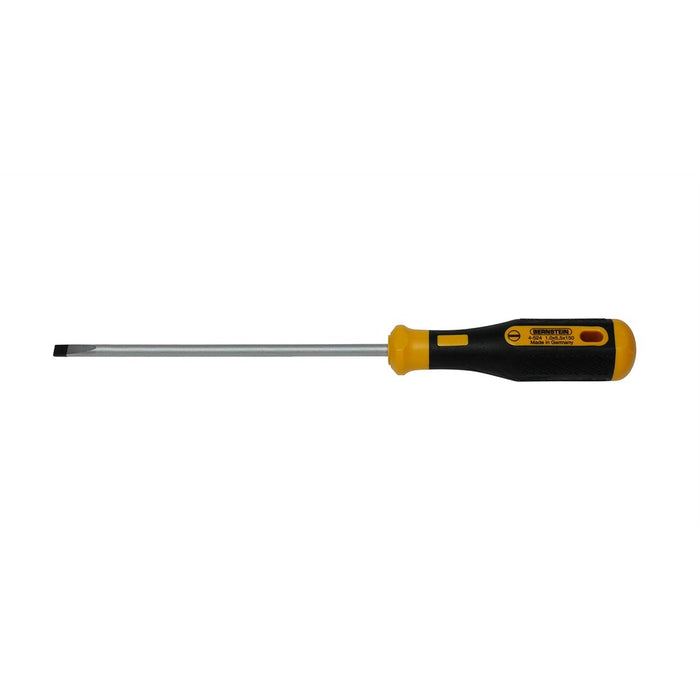 Bernstein Electrician's Slot Screwdriver, 150 x 5.0 mm Blade, Slotted