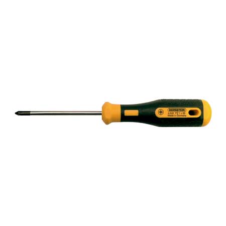 Bernstein Cross-Recess Screwdriver, 60 mm, Pozidriv