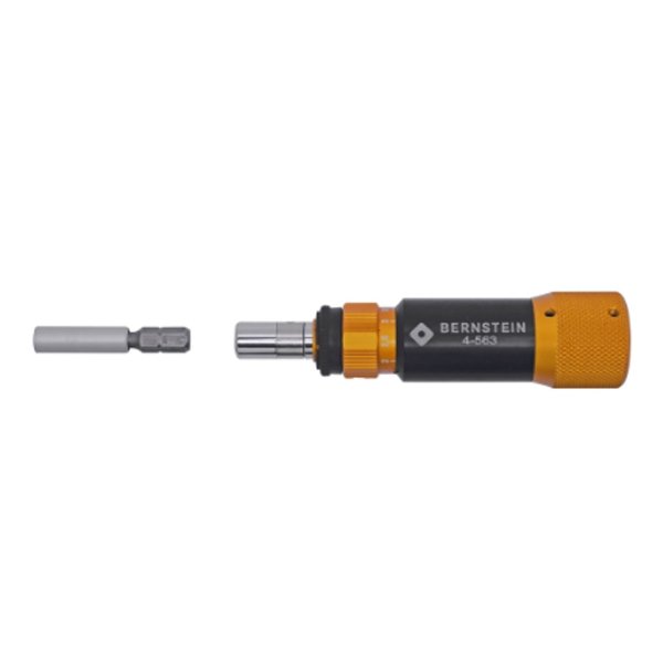 Bernstein Mini Torque Screwdriver 0.05-0.6NM 100mm with Adapter