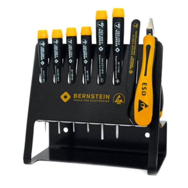 Bernstein ESD Tool Holder Vario, 8-Pieces